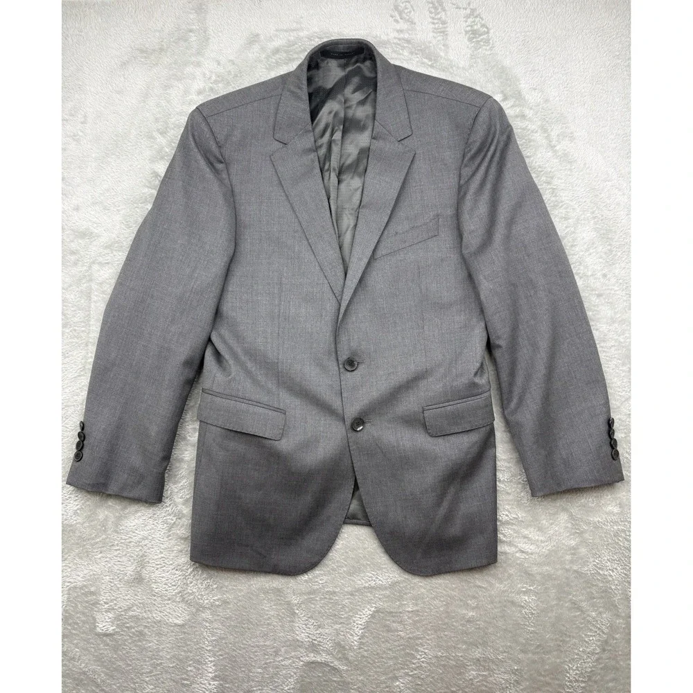 Boss Hugo Boss TRABALDO TOGNA Men's Dark Gray Blazer Super 120